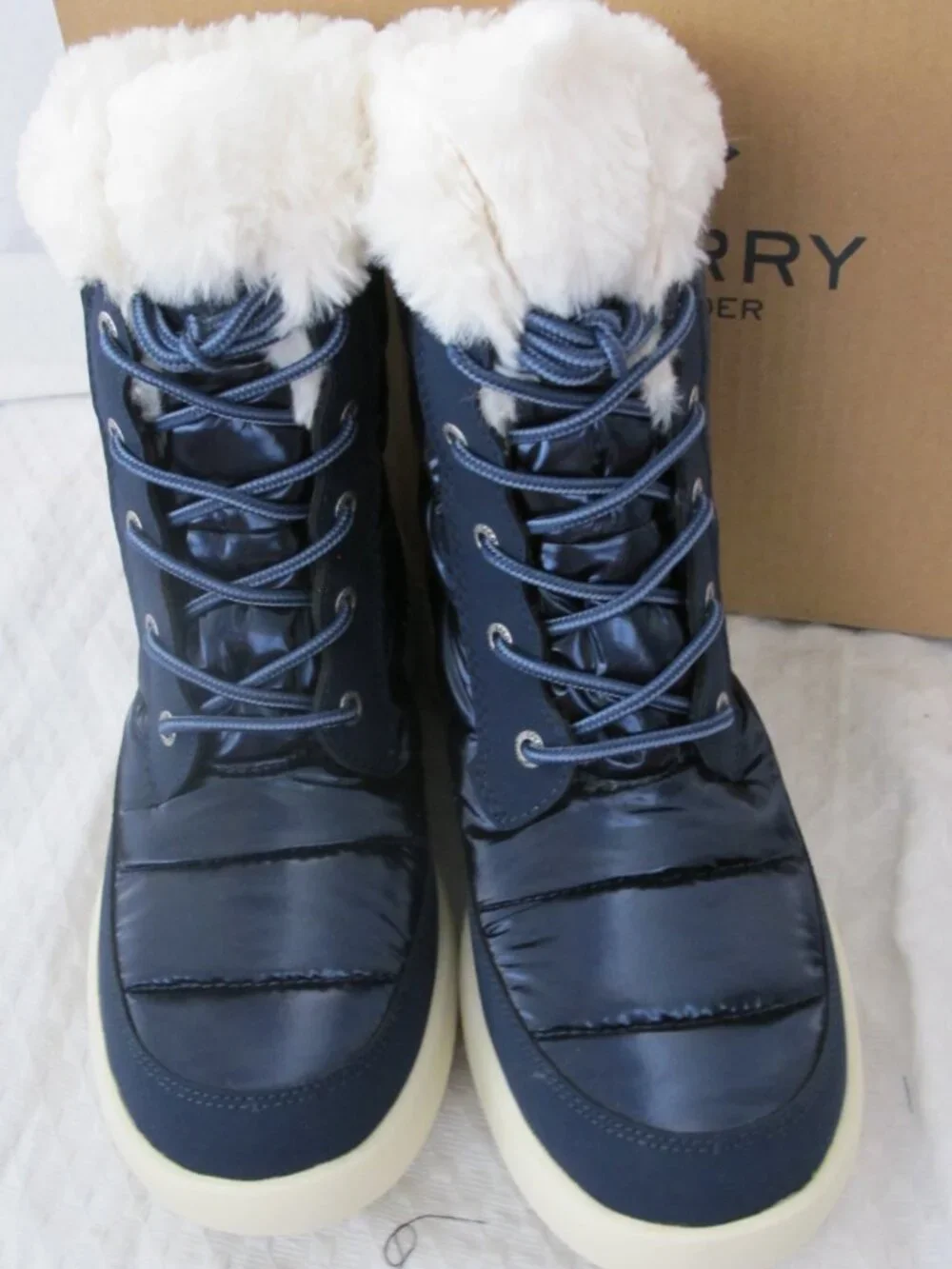 Sperry Bearing Plushwave Metallic Snow Boots